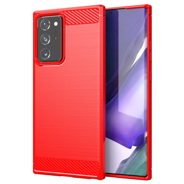 Red Brushed Metal Case (Galaxy Note 20 Ultra)