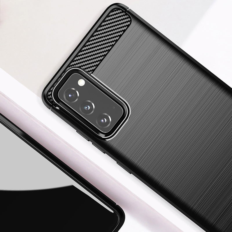 Black Brushed Metal Case (Galaxy S20 FE)