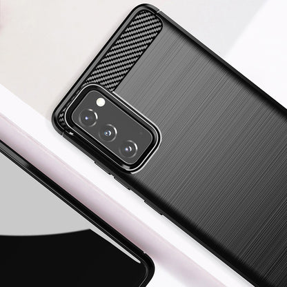 Black Brushed Metal Case (Galaxy S20 FE)