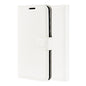 White Leather Wallet Case (Galaxy S20+)