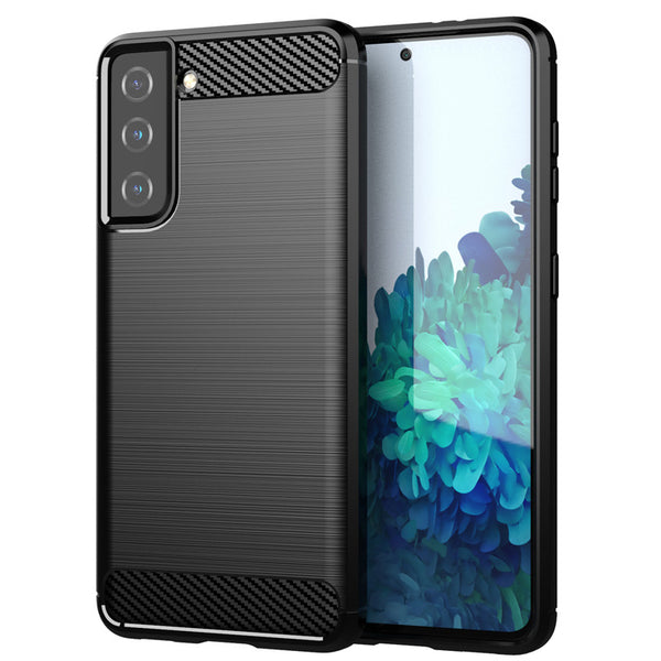 Black Brushed Metal Case (Galaxy S21)