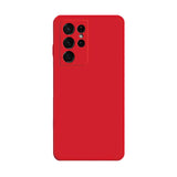 Matte Red Soft Case (Galaxy S21 Ultra)