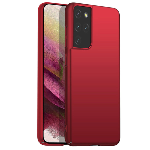 Metallic Red Hard Case (Galaxy S21 Ultra)