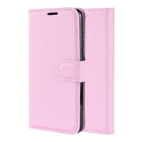 Pink Leather Wallet Case (Galaxy S21+)