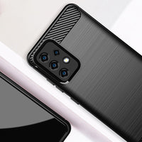 Navy Brushed Metal Case (Galaxy A52)