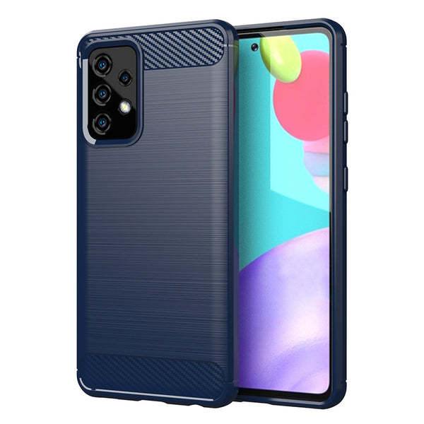 Navy Brushed Metal Case (Galaxy A52)