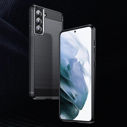 Black Brushed Metal Case (Galaxy S21 FE)