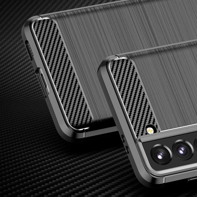 Black Brushed Metal Case (Galaxy S21 FE)