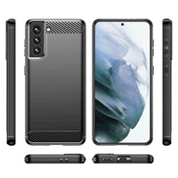 Black Brushed Metal Case (Galaxy S21 FE)