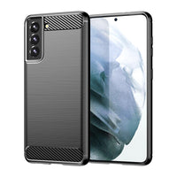 Black Brushed Metal Case (Galaxy S21 FE)