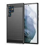 Black Brushed Metal Case (Galaxy S22 Ultra)