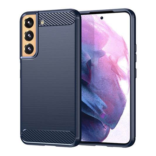 Navy Brushed Metal Case (Galaxy S22+)