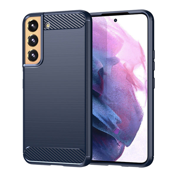 Navy Brushed Metal Case (Galaxy S22)