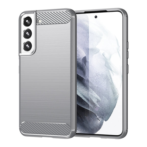 Grey Brushed Metal Case (Galaxy S22+)