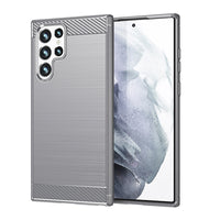 Grey Brushed Metal Case (Galaxy S22 Ultra)