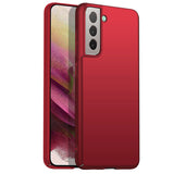 Metallic Red Hard Case (Galaxy S21 FE)