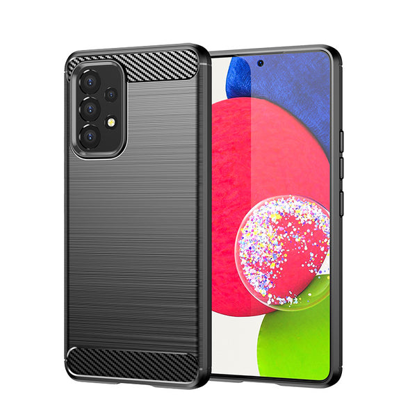 Black Brushed Metal Case (Galaxy A53)