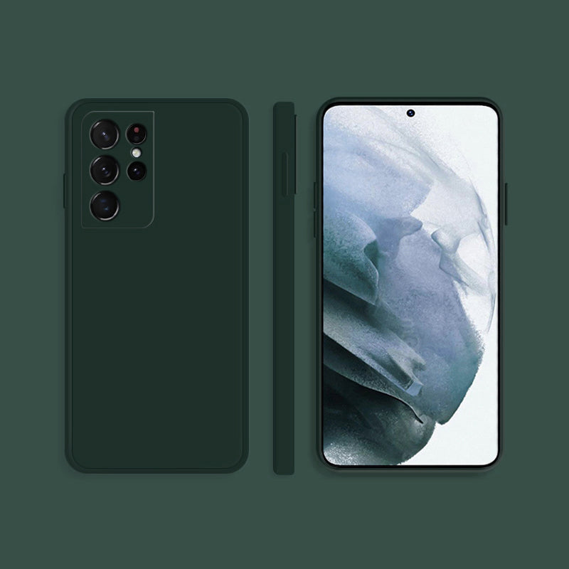 Matte Forest Green Soft Case (Galaxy S21 Ultra)