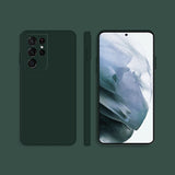 Matte Forest Green Soft Case (Galaxy S21 Ultra)