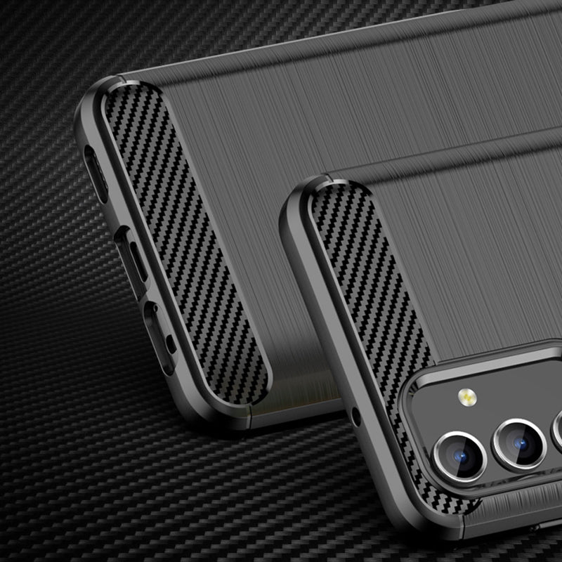 Black Brushed Metal Case (Galaxy A13 4G)