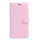 Pink Leather Wallet Case (Galaxy S22+)