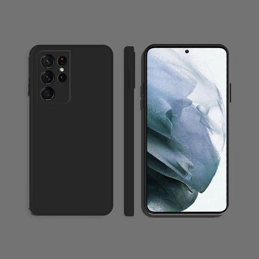 Matte Black Soft Case (Galaxy S22 Ultra)