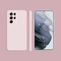 Matte Pink Soft Case (Galaxy S22 Ultra)