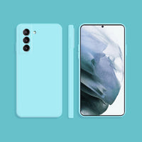 Matte Mint Blue Soft Case (Galaxy S22)