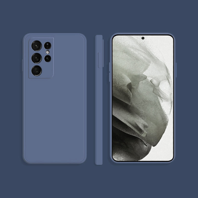 Matte Lavender Grey Soft Case (Galaxy S22 Ultra)