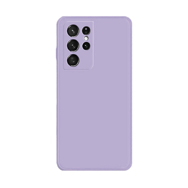 Matte Pastel Purple Soft Case (Galaxy S22 Ultra)