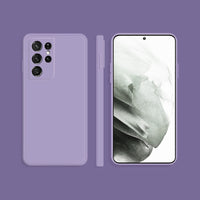 Matte Pastel Purple Soft Case (Galaxy S22 Ultra)