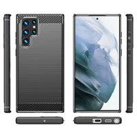 Navy Brushed Metal Case (Galaxy S23 Ultra)
