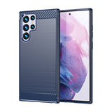 Navy Brushed Metal Case (Galaxy S23 Ultra)