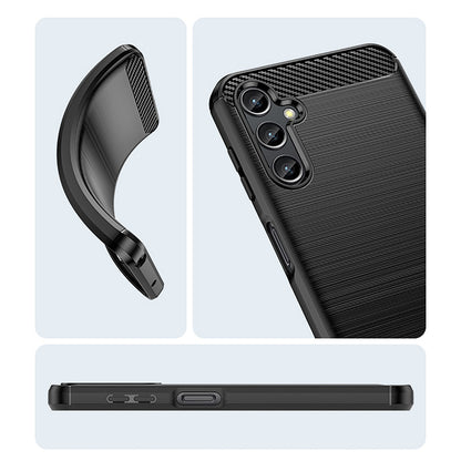 Navy Brushed Metal Case (Galaxy A14)