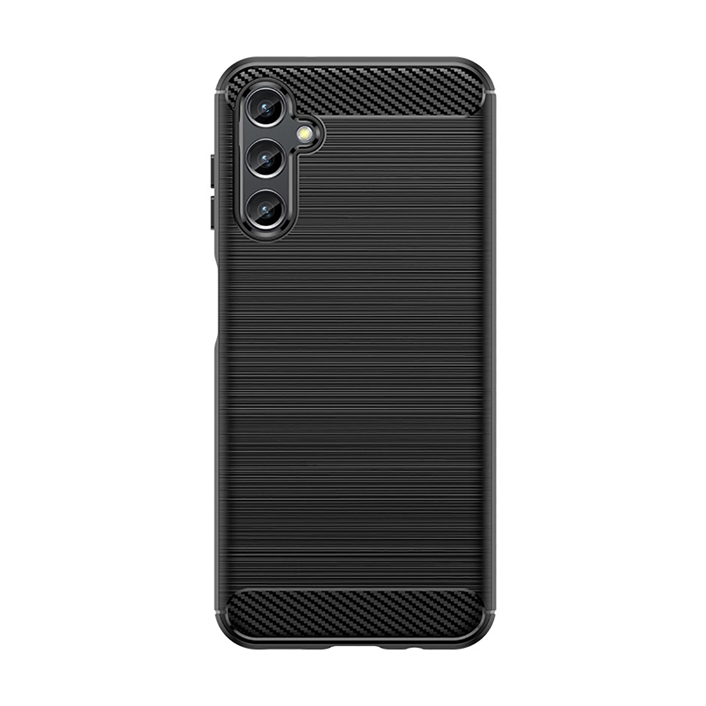 Black Brushed Metal Case (Galaxy A14)