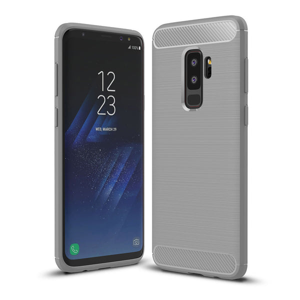 Grey Brushed Metal Case (Galaxy S9+)