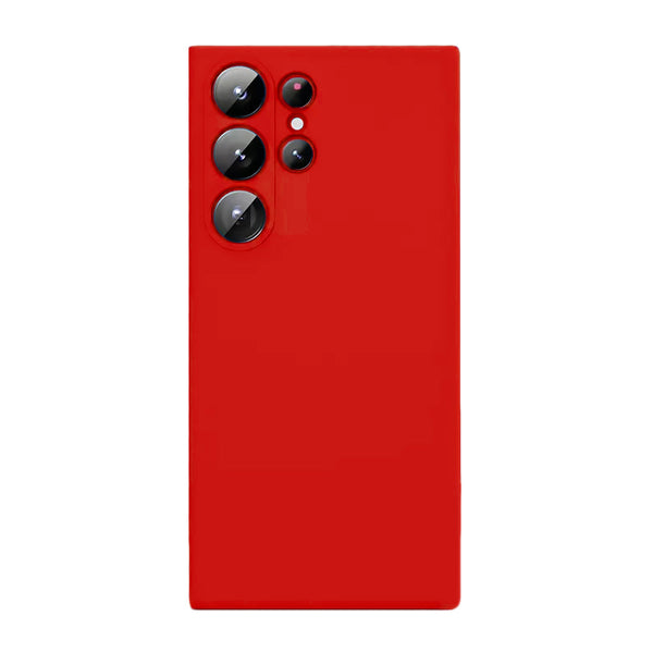 Matte Red Soft Case (Galaxy S23 Ultra)