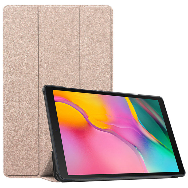 Gold Leather Folio Case (Galaxy Tab S7 / Tab S8 11-inch)