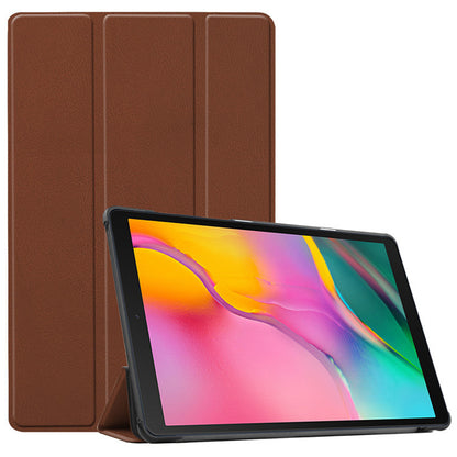 Brown Leather Folio Case (Galaxy Tab S7 / Tab S8 11-inch)
