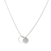 Coin & Ring Necklace