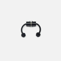 Black Magnetic Faux Nose Piercing