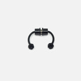 Black Magnetic Faux Nose Piercing