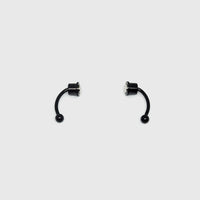 Black Magnetic Faux Nose Piercing