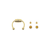 Gold Magnetic Faux Nose Piercing