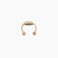 Bronze Gold Magnetic Faux Nose Piercing