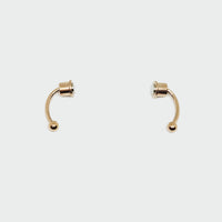 Bronze Gold Magnetic Faux Nose Piercing