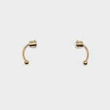 Bronze Gold Magnetic Faux Nose Piercing