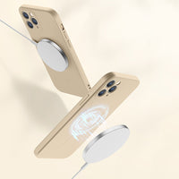White MagSafe Soft Case (iPhone 14 Plus)