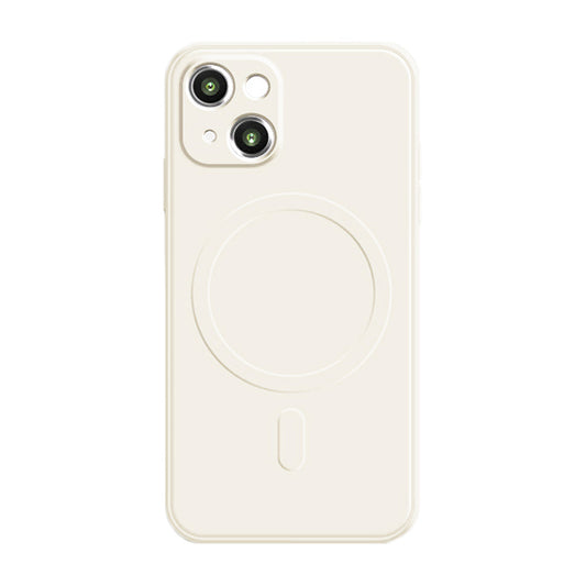 White MagSafe Soft Case (iPhone 14 Plus)