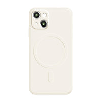 White MagSafe Soft Case (iPhone 14 Plus)